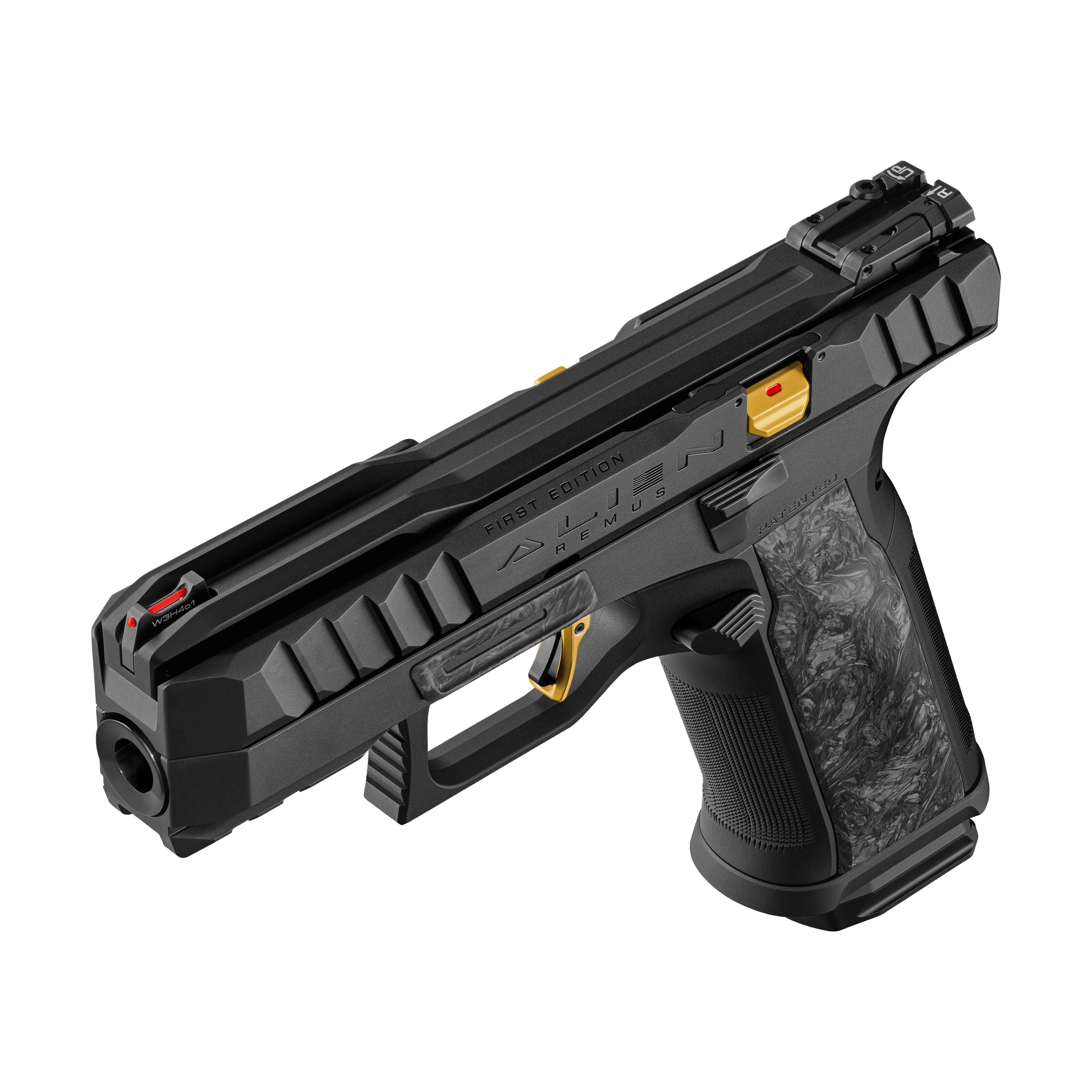 Laugo Arms <br><b>Alien Remus First Edition Full kit - LE500</b><br> 9mm Para | Black/Gold 5