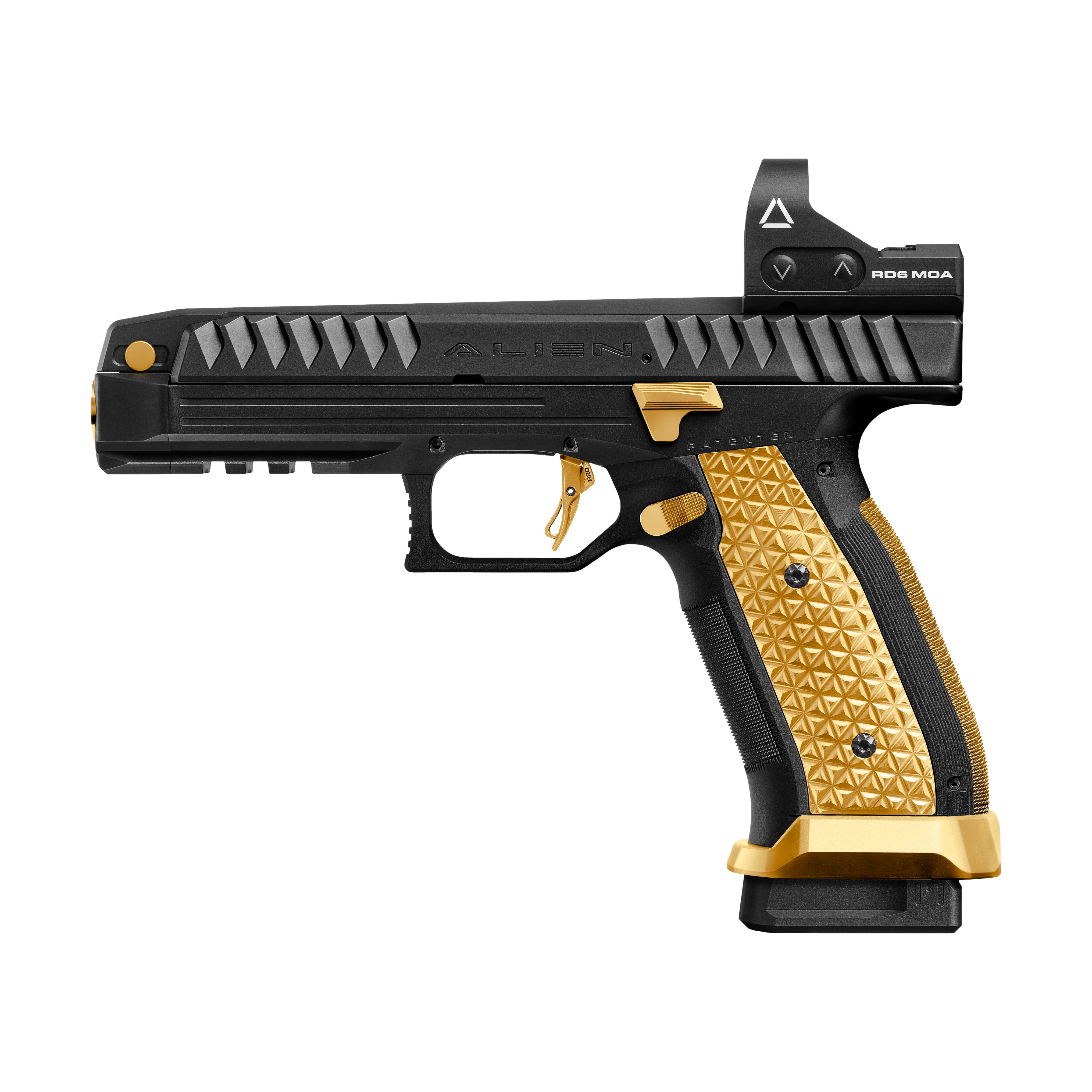 Laugo Alien Laugo Arms <br><b>Alien Full Kit Black Gold</b><br> 9mm Para 3