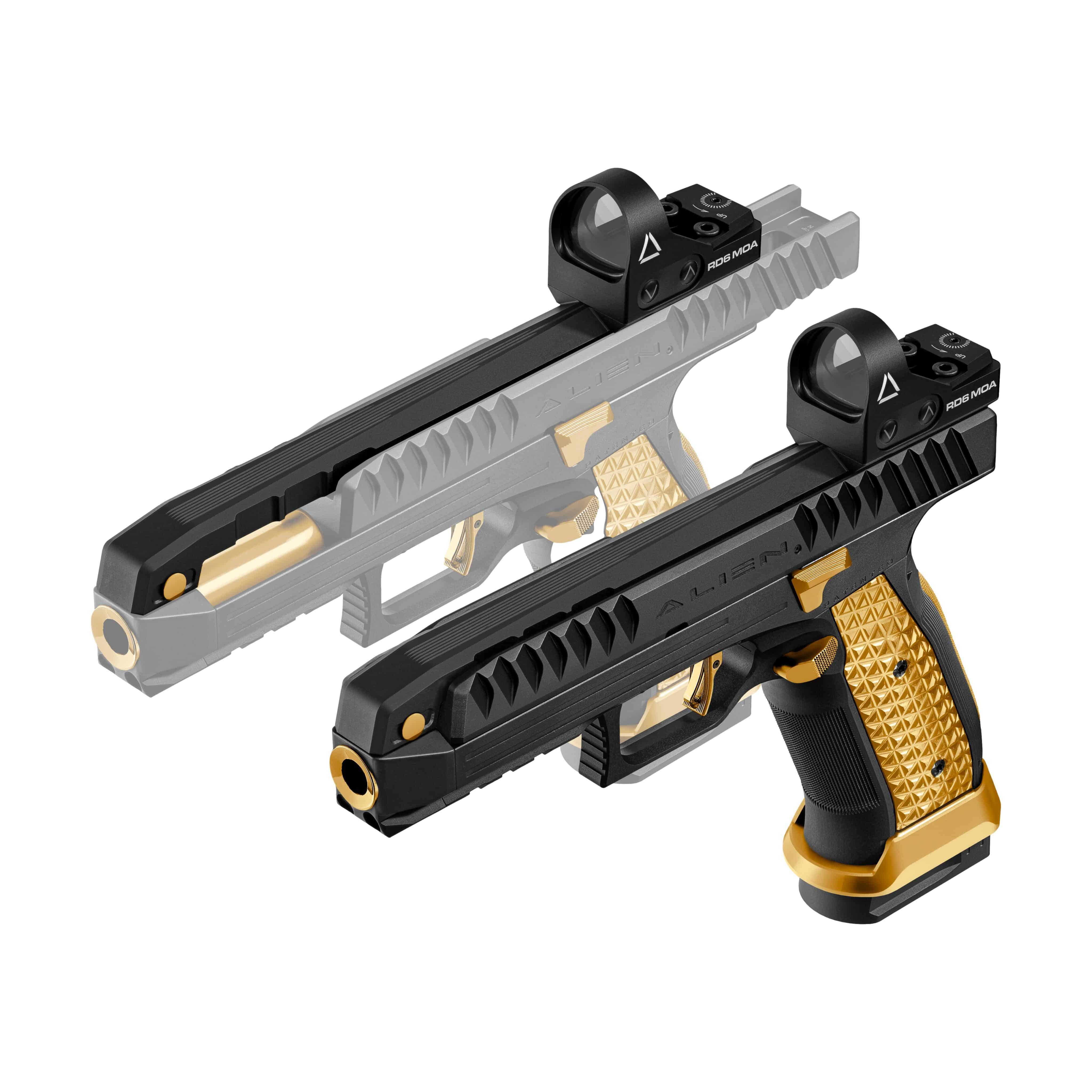 Laugo Alien Laugo Arms <br><b>Alien Full Kit Black Gold</b><br> 9mm Para 10
