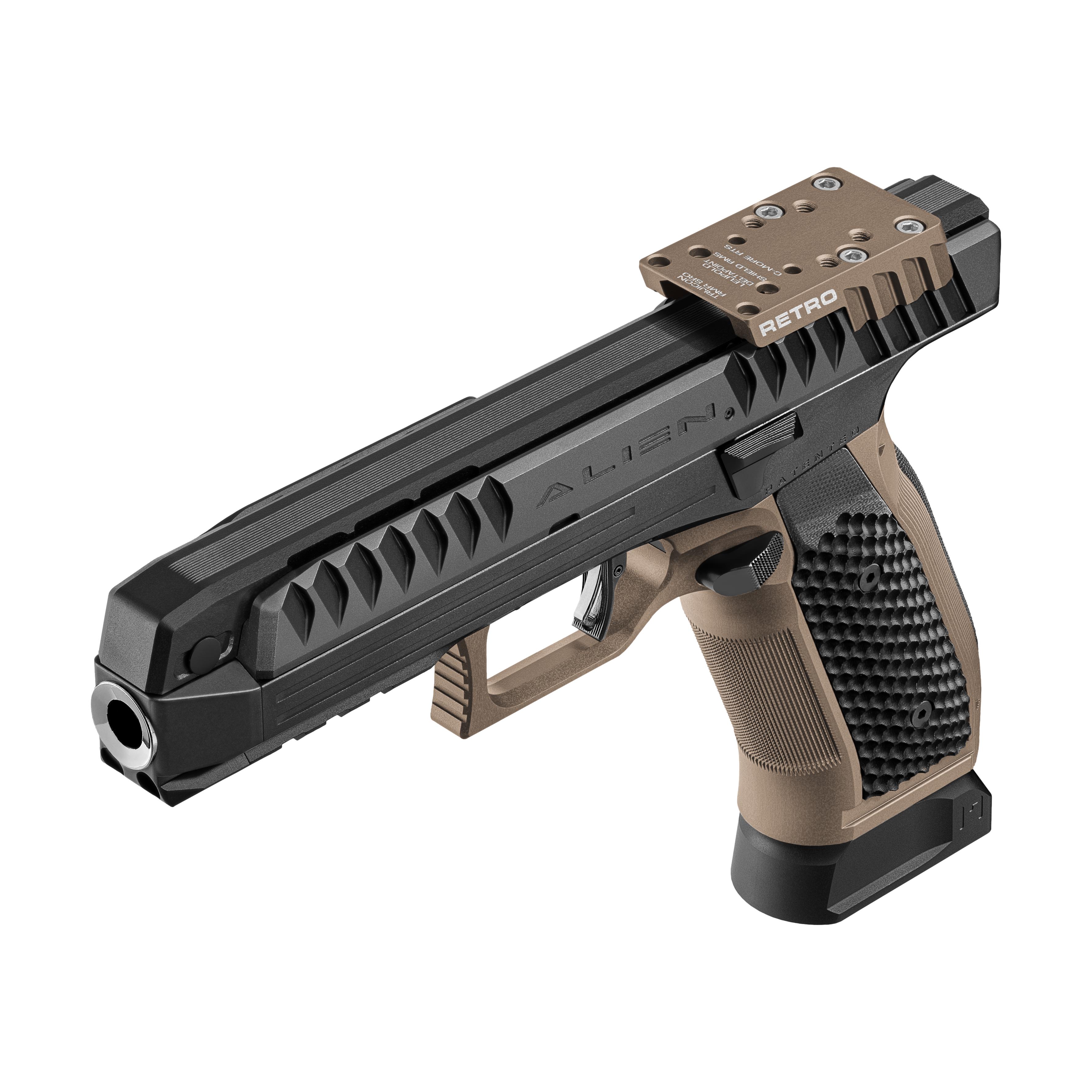 Laugo Arms <br><b>Alien Retro Kit</b><br> 9mm Para | Black/Green 3