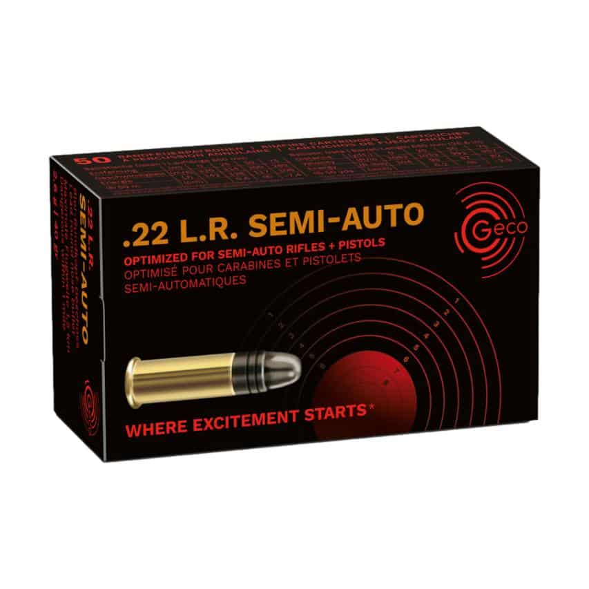GECO <br><b>SEMI-Auto | 2,6g | 40gr </b><br>.22 lr | 1