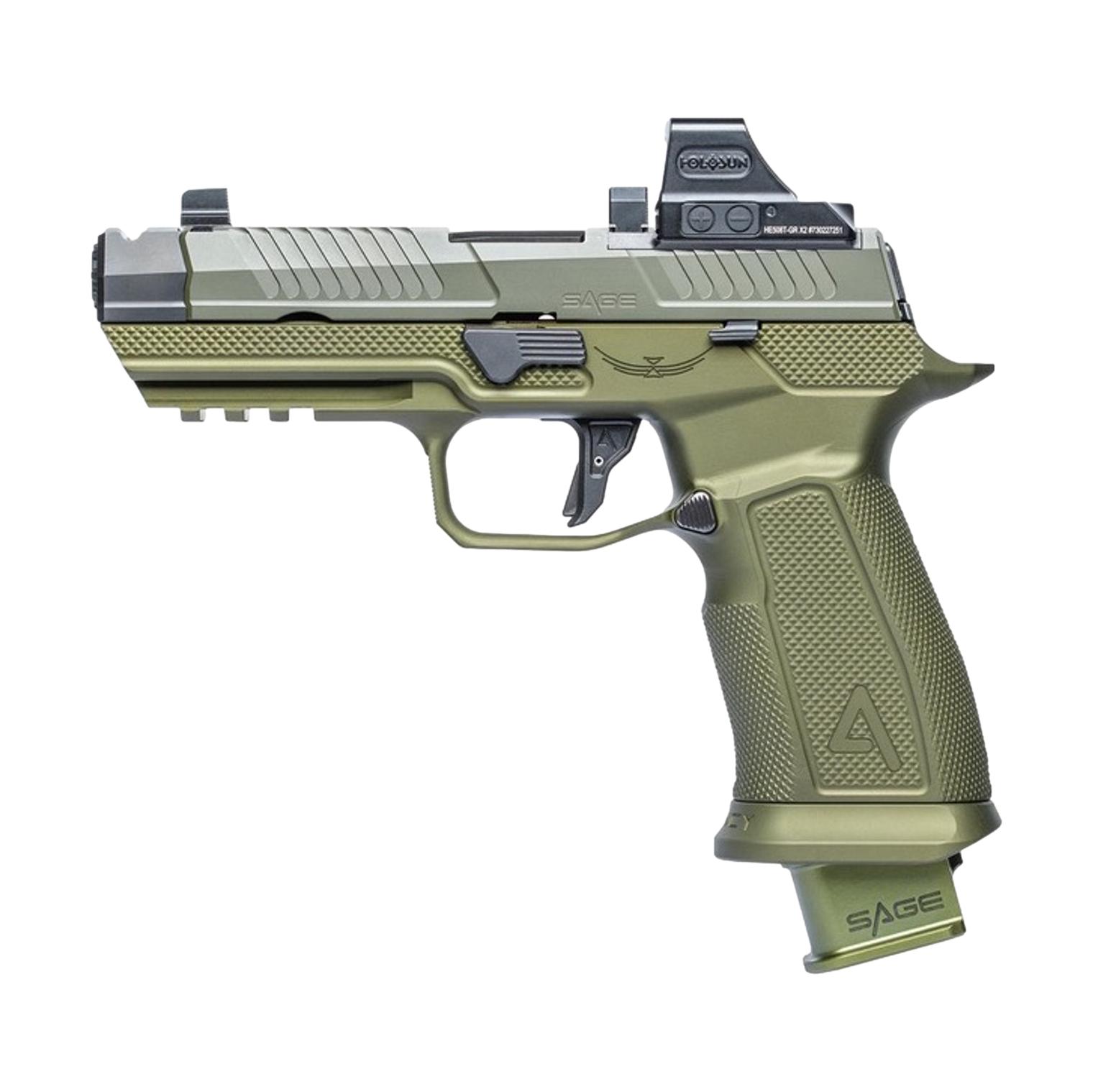 Agency Arms Sage P320 OD-Green Optic Agency Arms Sage P320 OD-Green Optic