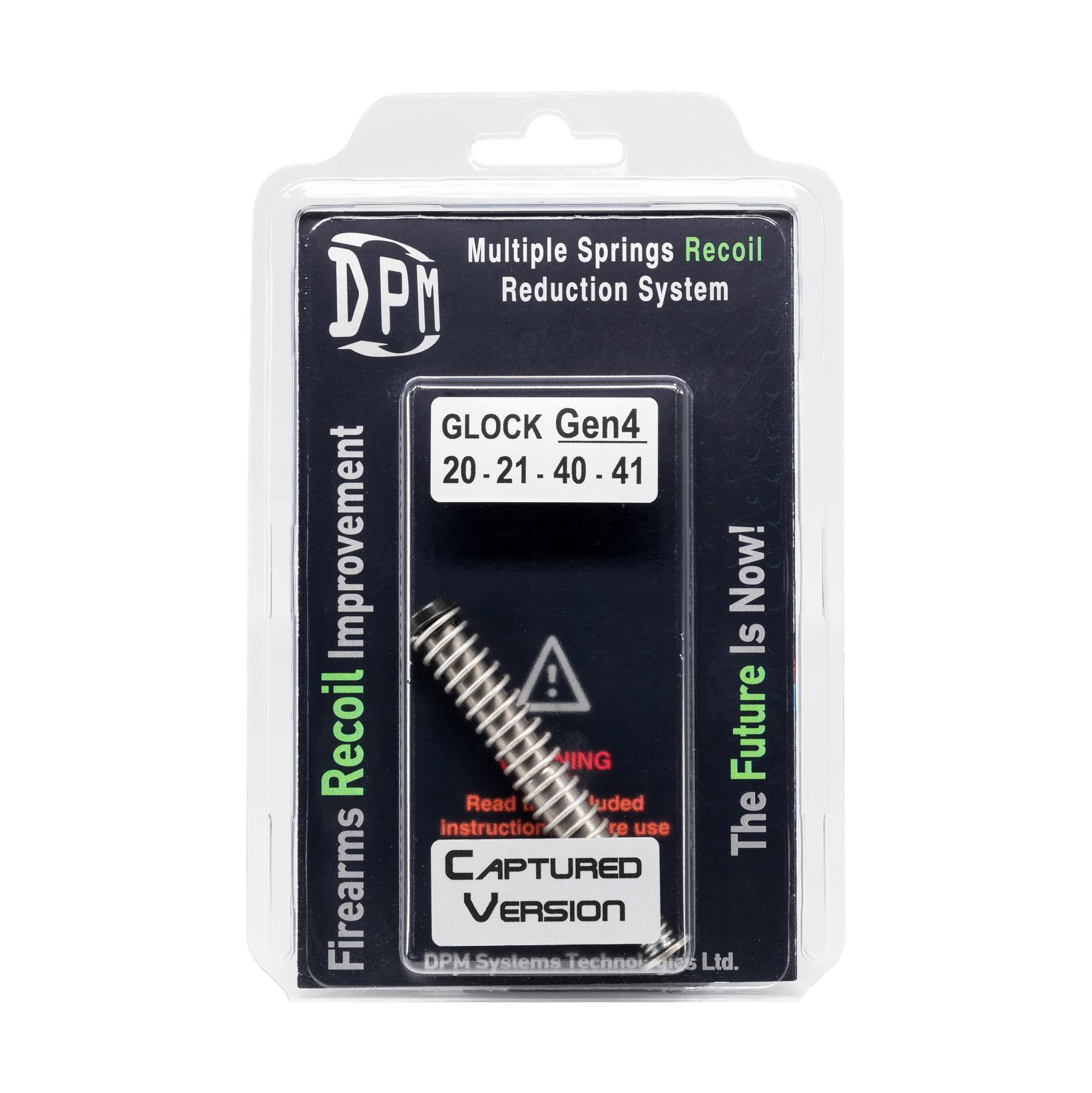 DPM Systems <br><b>Recoil Reduction System </b><br> Glock G4 20-21-41-41SF | Captured Version 2