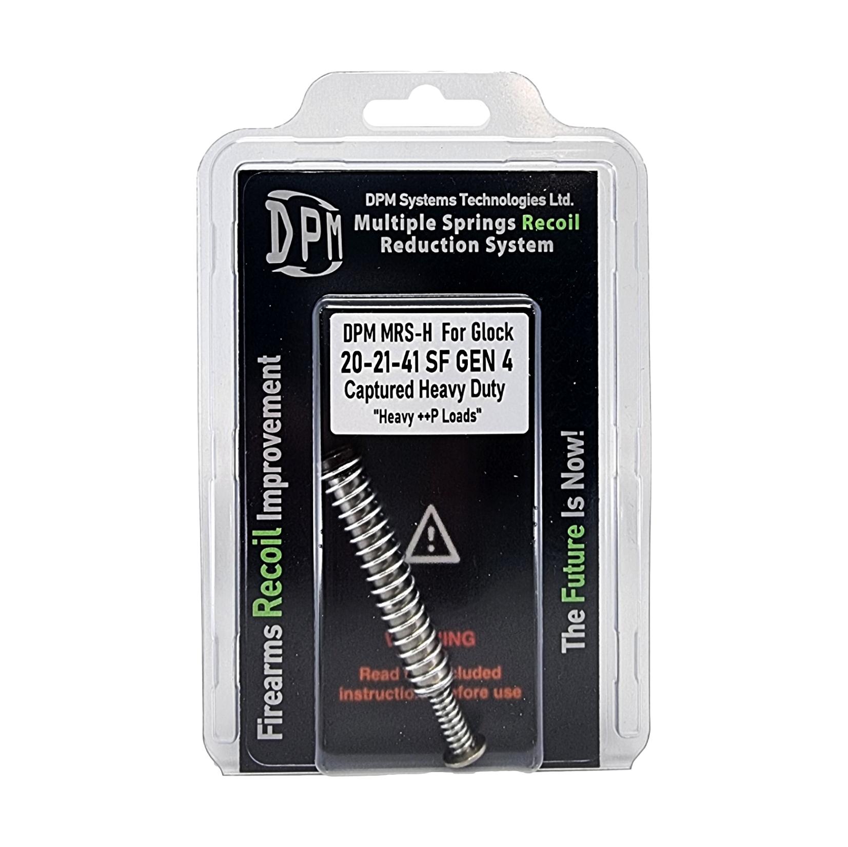 DPM Systems <br><b>Recoil Reduction System </b><br> Glock G4 20-21-40-41-41SF | Captured Version | HEAVY DUTY 2