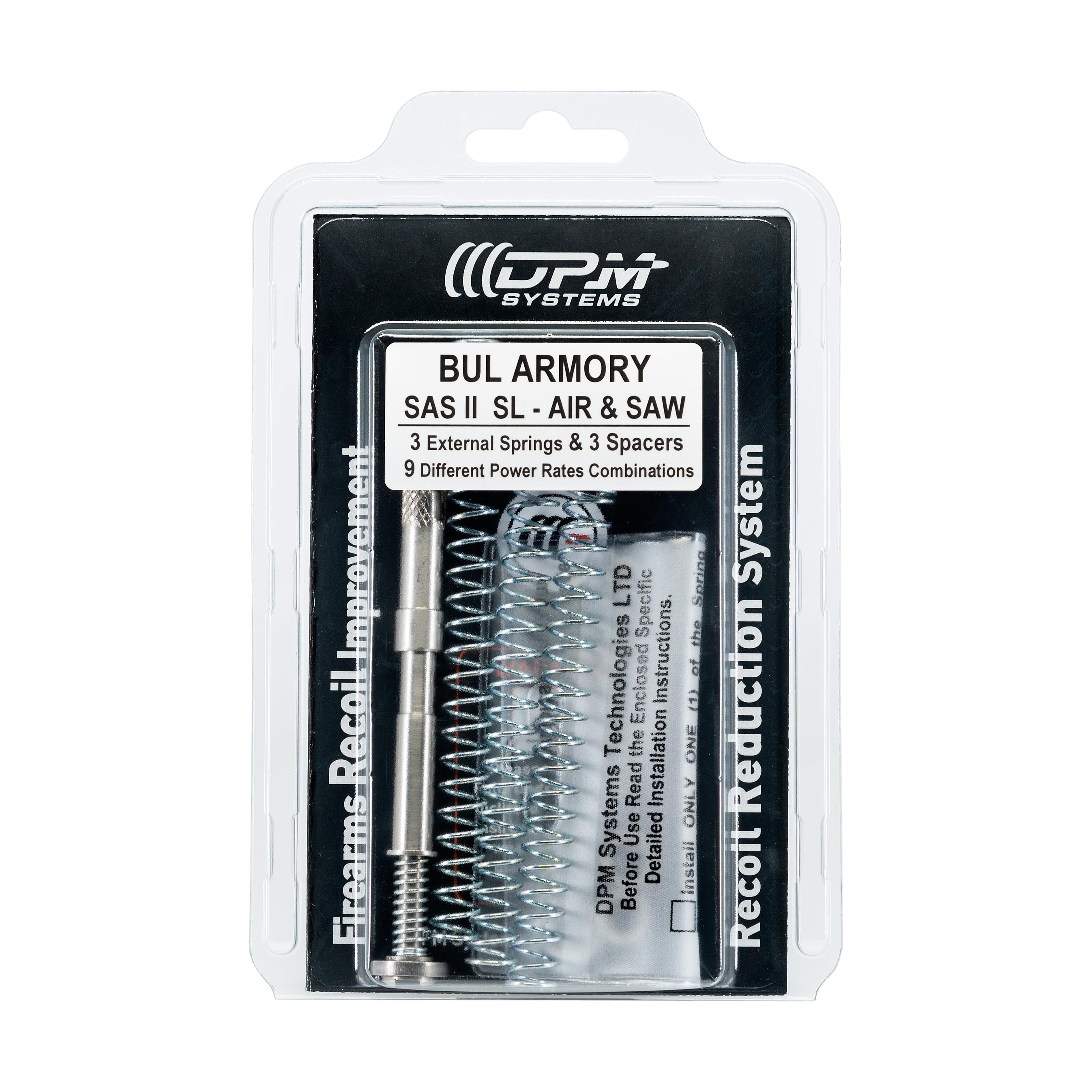 DPM Systems <br><b>Recoil Reduction System </b><br> BUL ARMORY SAS II SL/SL AIR/SAW 5" | Adjustable 2