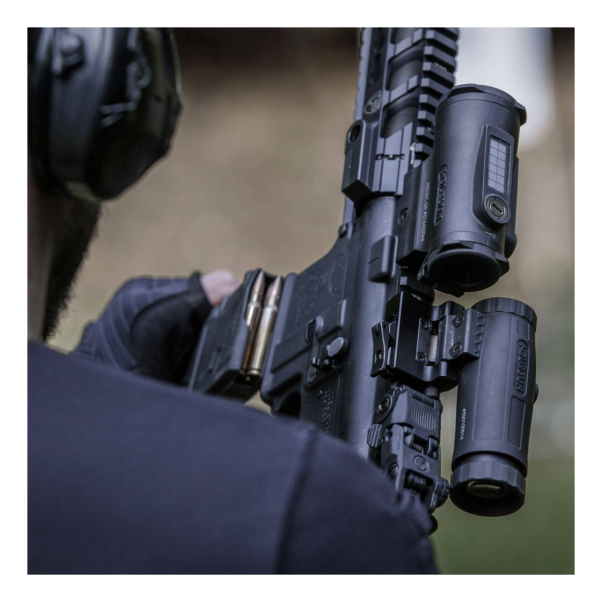 fac17b1df42951ae104e30de5f434746_1920x1920_clipped_rev_1 Holosun <br><b>HM3X Magnifier </b><br> 1-3 Fach Vergrösserung 6