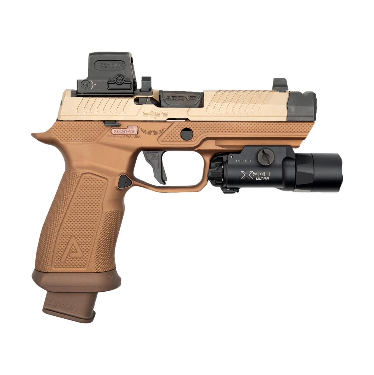 Agency Arms Sage Dynamics V2 FDE P320 Agency Arms Sage Dynamics V2 FDE P320