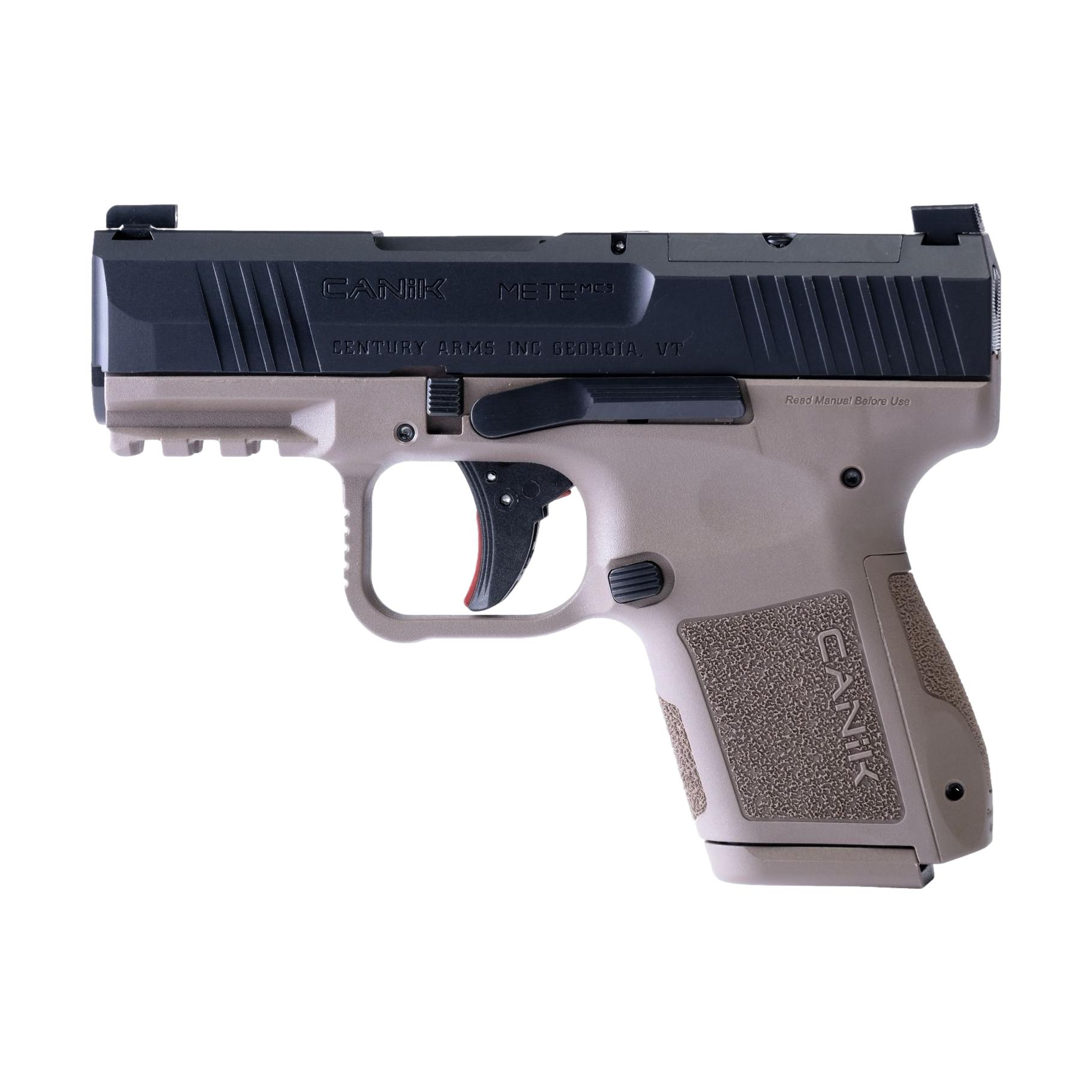 CANiK METE MC9 CANiK <br><b> METE MC9 </b><br>9mm Para | FDE Dual 1