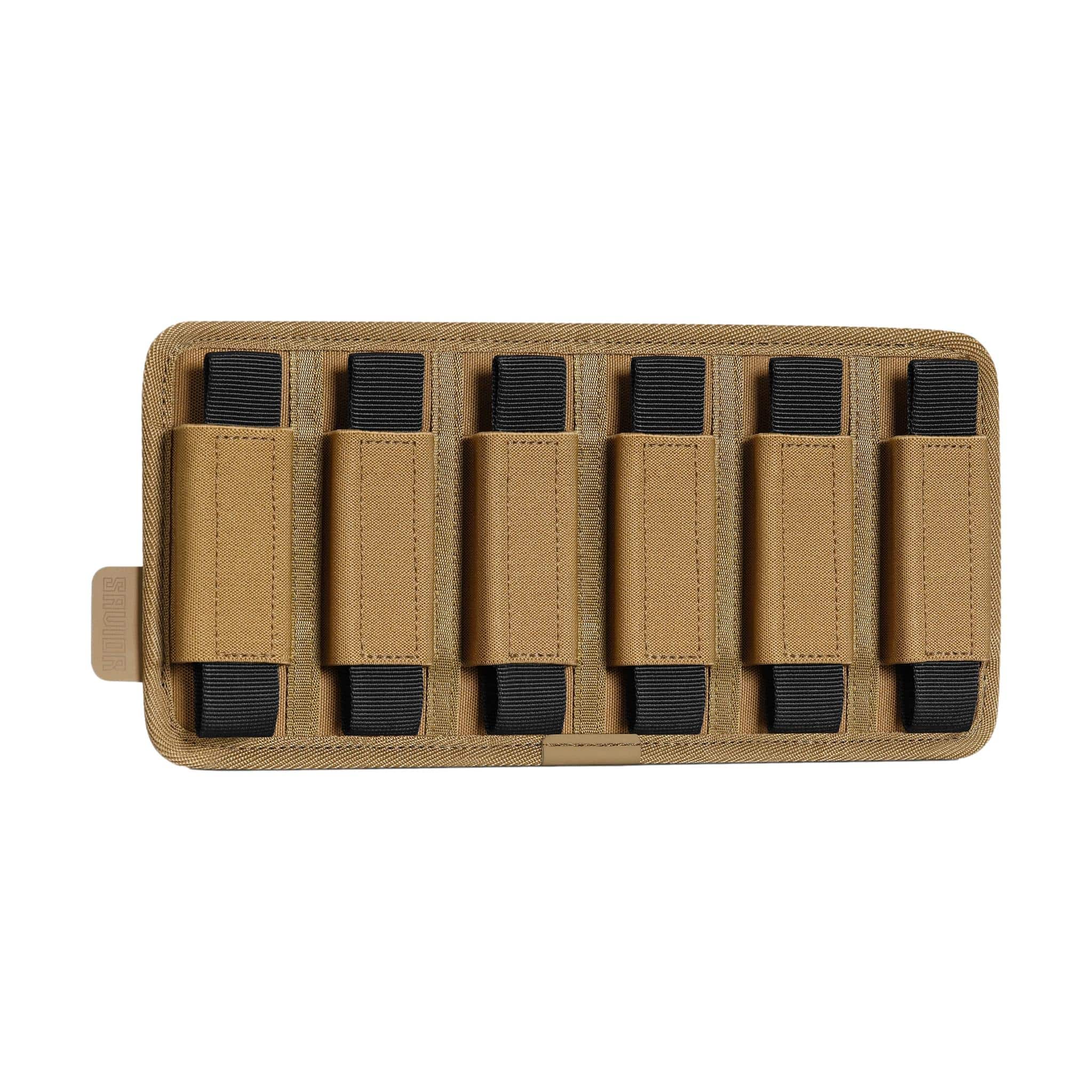 Savior Equipment Pistol Mag Holder Hook Backing Savior Equipment <br><b> Pistol Mag Holder Hook Backing </b><br> 6 Slot | 4