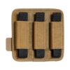 Savior Equipment Pistol Mag Holder Hook Backing Savior Equipment <br><b> Pistol Mag Holder Hook Backing </b><br> 3 Slot | 9