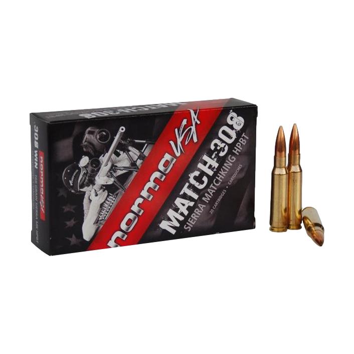 Norma Match Line 10,9g/168grs. .308 Win. Norma Match Line 10,9g/168grs. .308 Win.