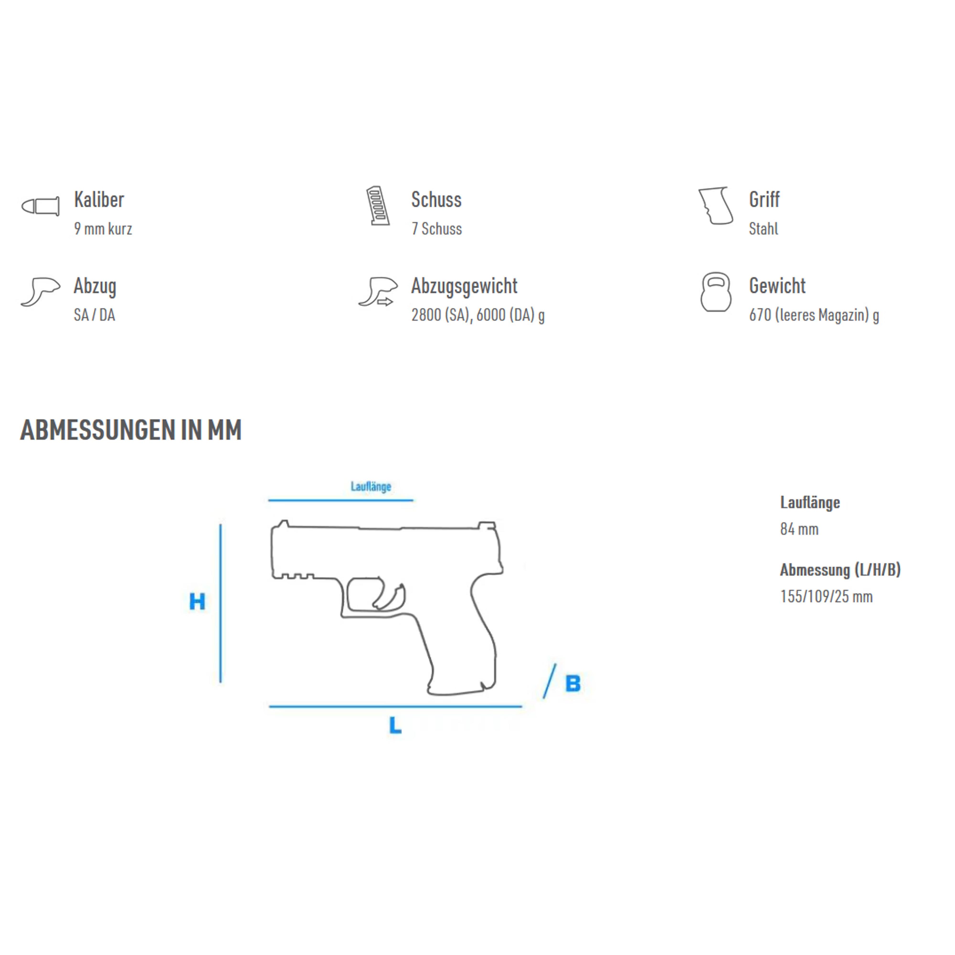 Walther PPK/S 7 Schuss Walther PPK/S 7 Schuss