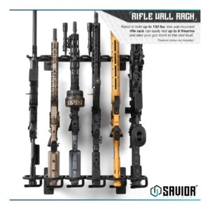 Savior Equipment Rifle Wall Rack 6 Slot