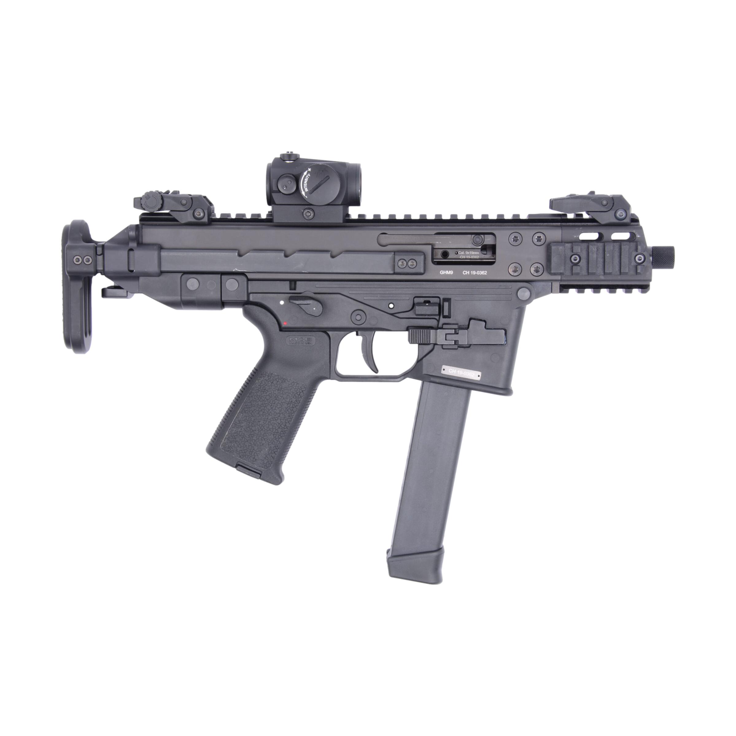 B&T Teleskopschulterstütze für GHM9 Schwarz B&T Teleskopschulterstütze für GHM9 Schwarz