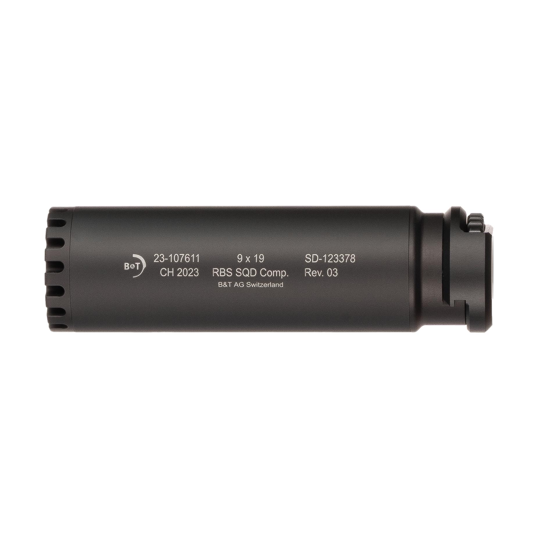 B&T RBS Schalldämpfer SDQ Compact 9mm Para