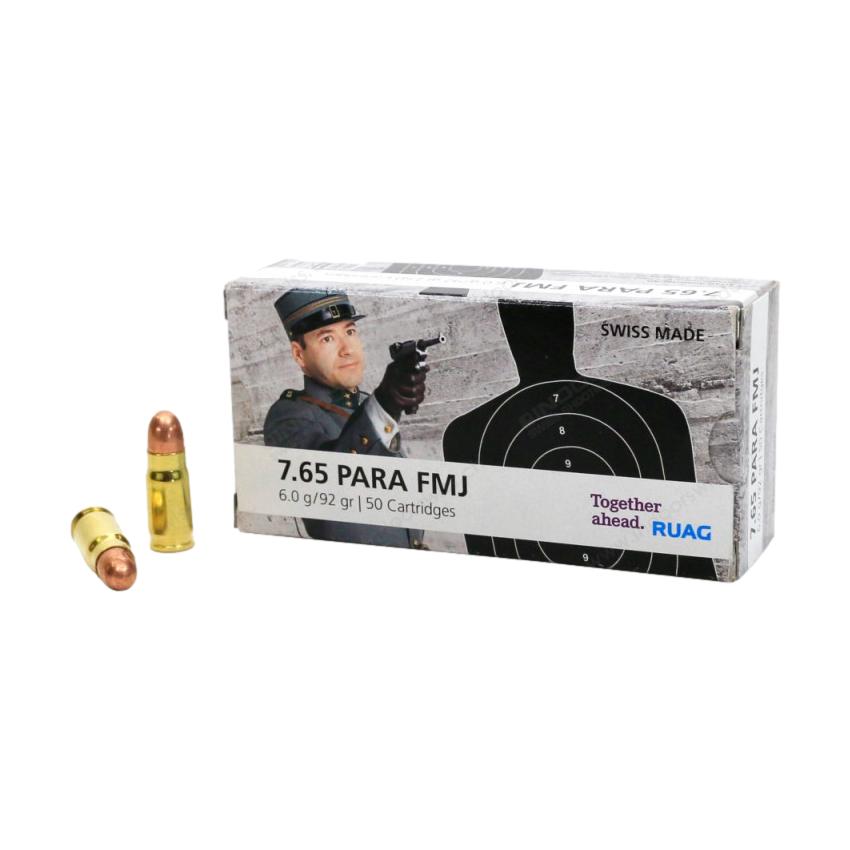 RUAG 7.65mm Para FMJ RUAG 7.65mm Para FMJ