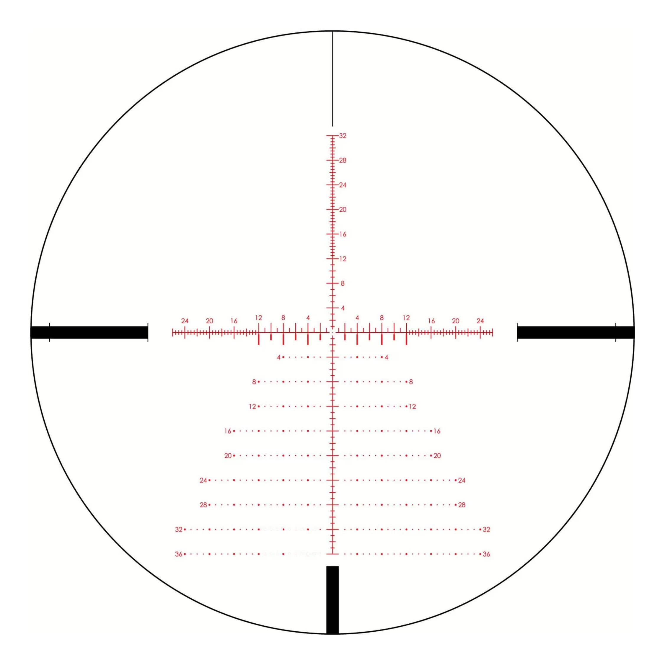 Vortex <br><b>Strike Eagle EBR-7C MOA </b><br>5-25x56 | Schwarz 5