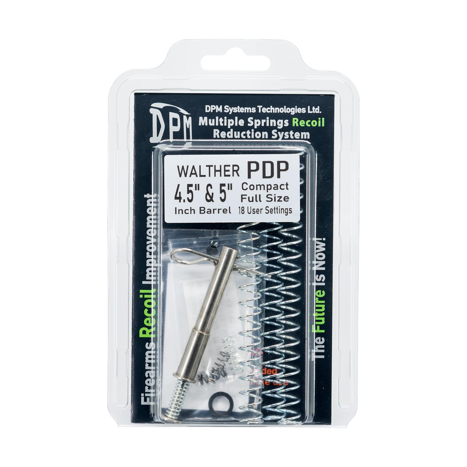 DPM Systems <br><b>Recoil Reduction System </b><br> Walther PDP 4.5" & 5" | Full Adjustable 2