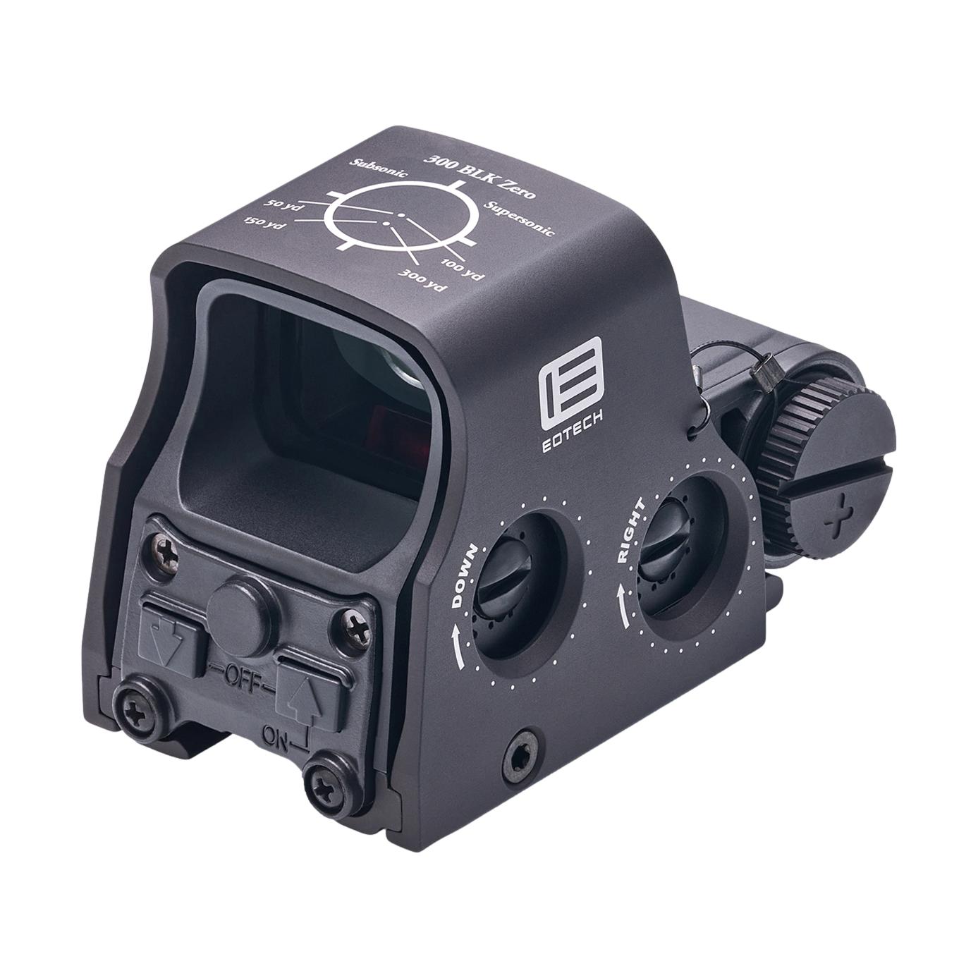 xps2_300rro_clipped_rev_1 EOTECH <br><b>XPS2-300 Blackout</b><br> Circle 2-Dot 3